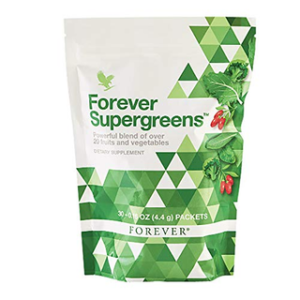 Forever Living Supergreens - Supports pH Balance and Immunity 30 Packets